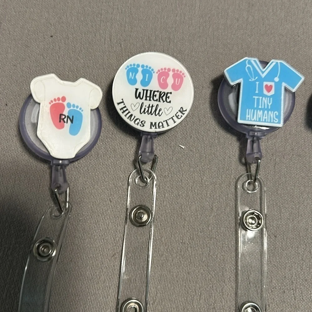 Retractable Nurse badge holders. Pick 3 for 10